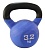 Чугунная обрезиненная гиря SportElite 32 кг