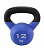Чугунная обрезиненная гиря SportElite 12 кг